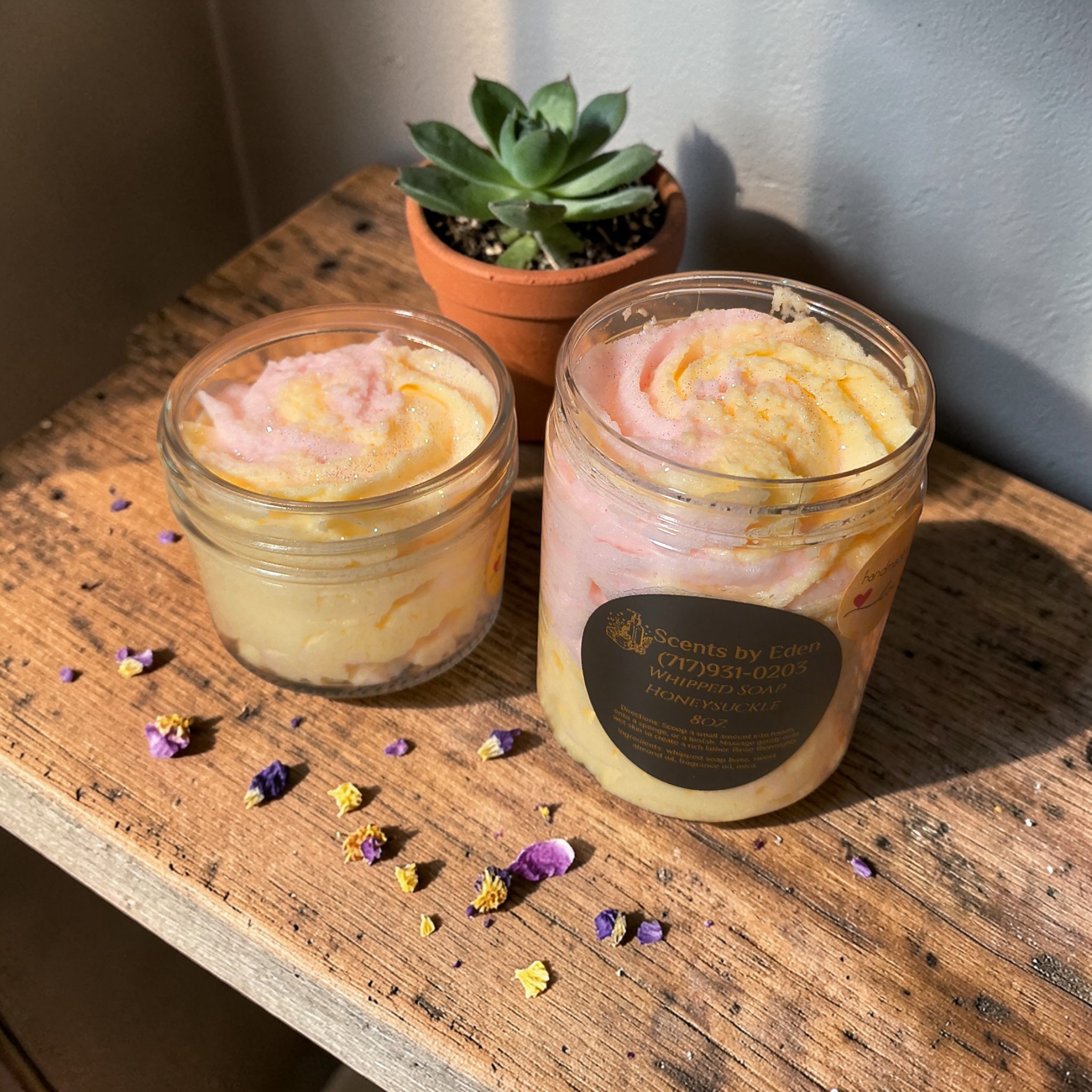 Honeysuckle Whipped Soap