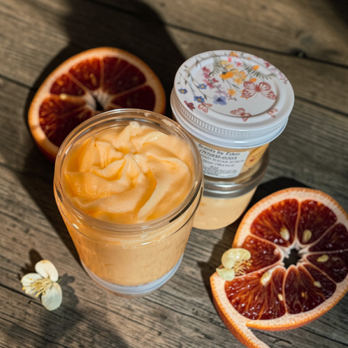 Blood Orange Whipped Sugar Scrub