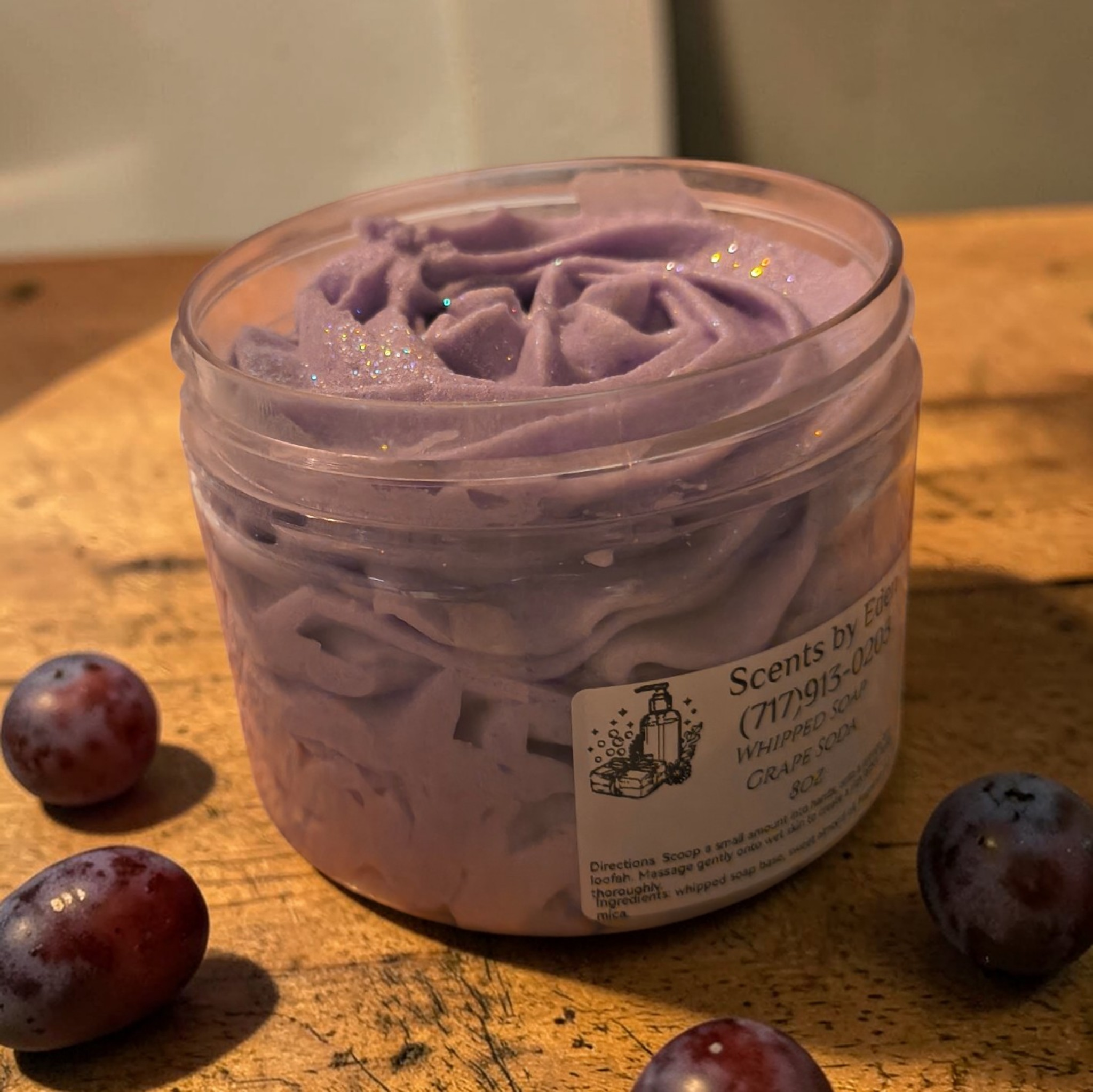 Grape Soda Whipped Soap
